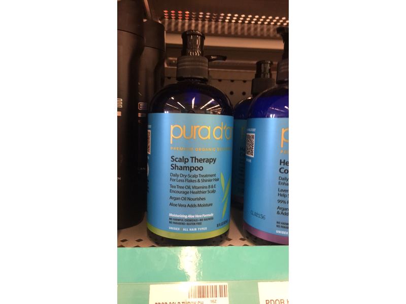 Pura D'or Scalp Therapy Shampoo, 16 fl oz (473 mL)