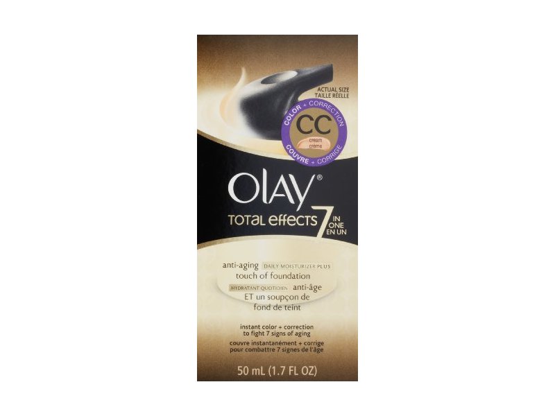 Olay Total Effects 7-in-1 Anti-Aging UV Moisturizer Plus Touch of Foundation, Procter & Gamble