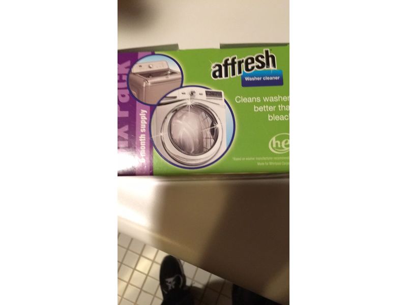 Affresh Washing Machine Cleaner, 8.4 oz/240 g, 6 Count