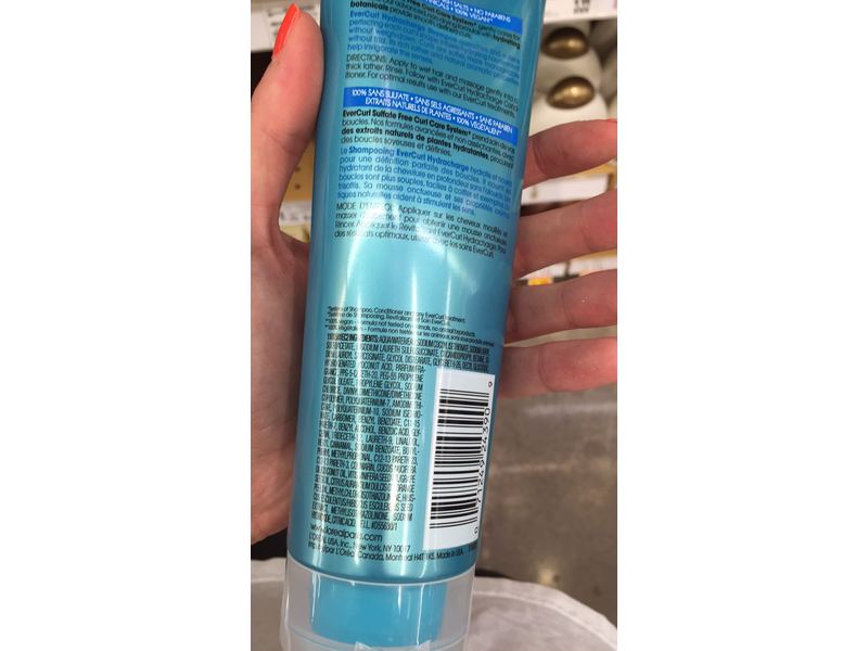 L'Oreal Paris EverCurl Hydracharge Sulfate-Free Shampoo, 8.5 Fluid Ounce