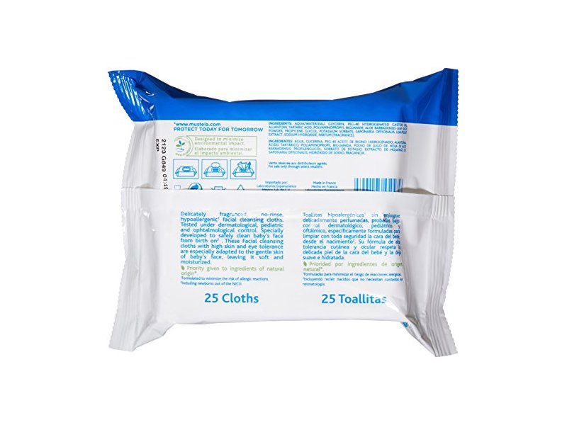 mustela facial cleansing cloths