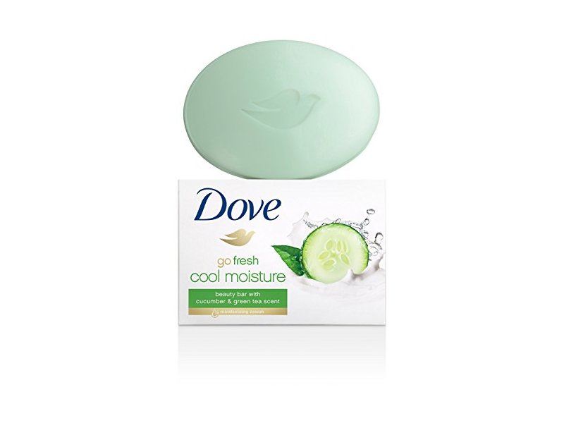Dove Go Fresh Beauty Bar, Cucumber & Green Tea, 4 oz, Pack Of 8