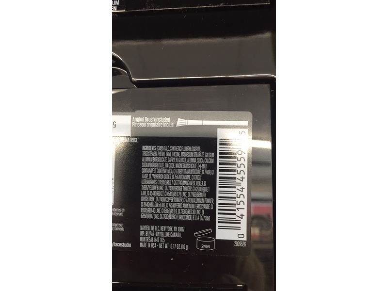Maybelline Facestudio Master Contour Face Contouring Kit, 10 Light To Medium