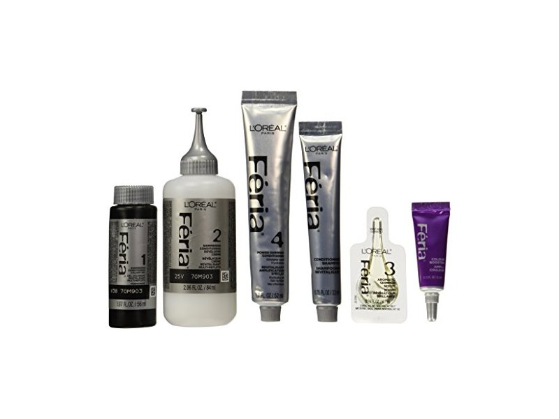 L'Oreal Hair Color Feria Power Dye, Violet Noir V38