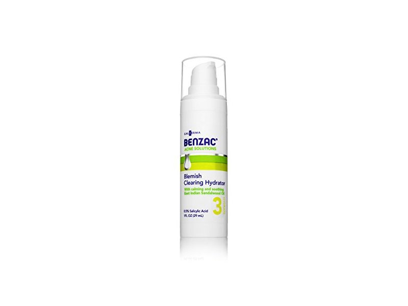 Benzac Blemish Clearing Hydrator, 1 Ounce Ingredients and Reviews