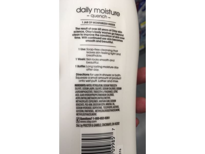 Olay Daily Moisture Quench Body Wash, 23.6 o