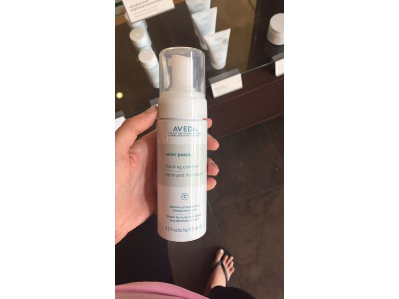 aveda outer peace foaming cleanser