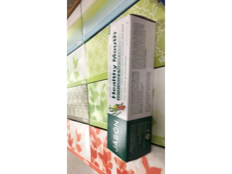 Jason Healthy Mouth Toothpaste, Tea Tree Oil & Cinnamon, 4.2 Ounces