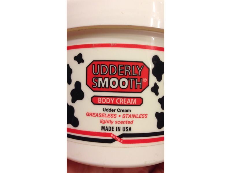 Udderly Smooth Body Cream Skin Moisturizer, 12Ounce Jar (Pack of 6
