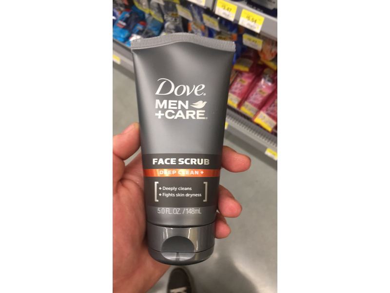 Dove Men+Care Face Scrub, Deep Clean+, 5 fl oz