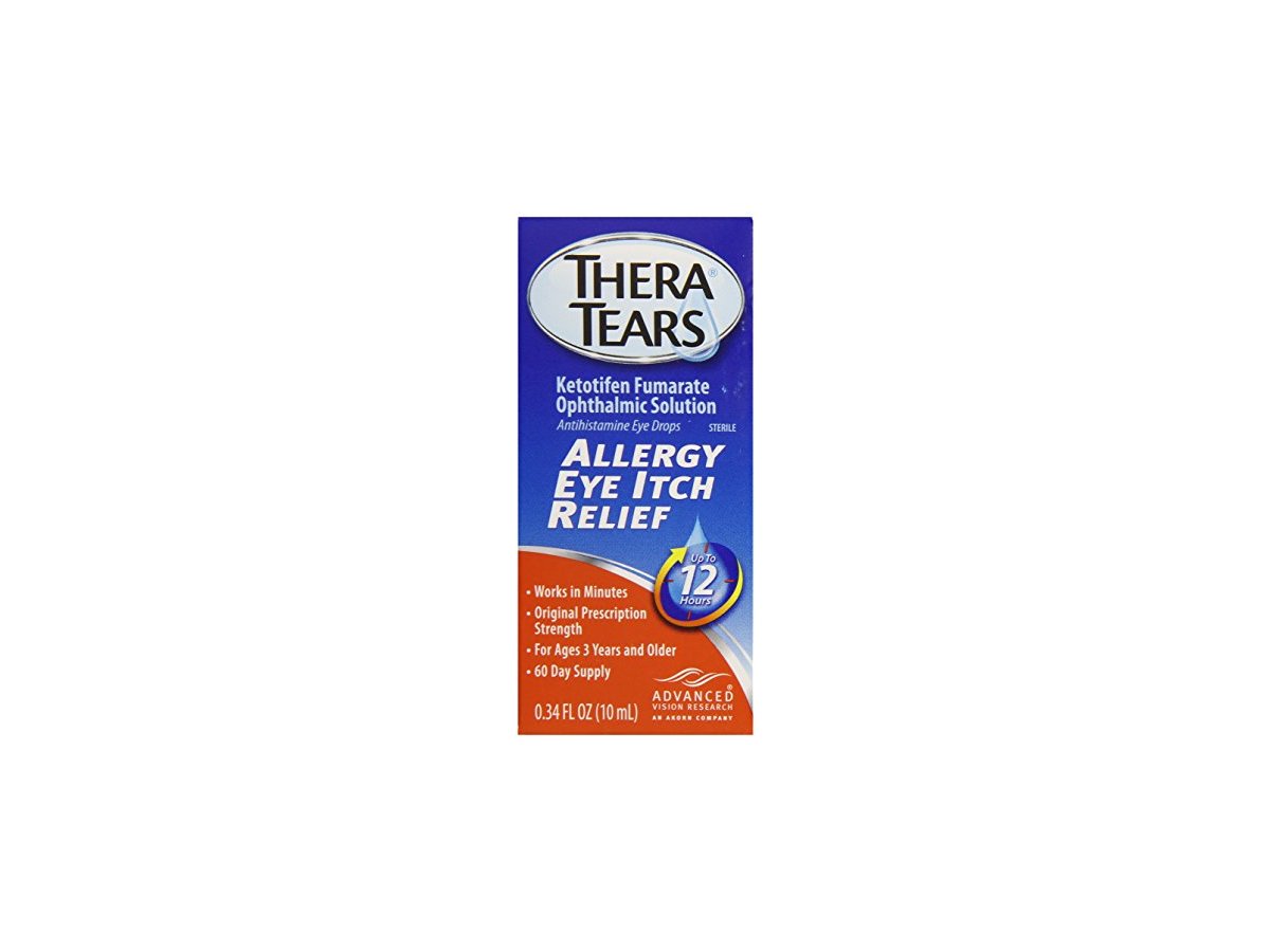 Thera Tears Allergy Eye Itch Relief antihistamine eye drops Ingredients