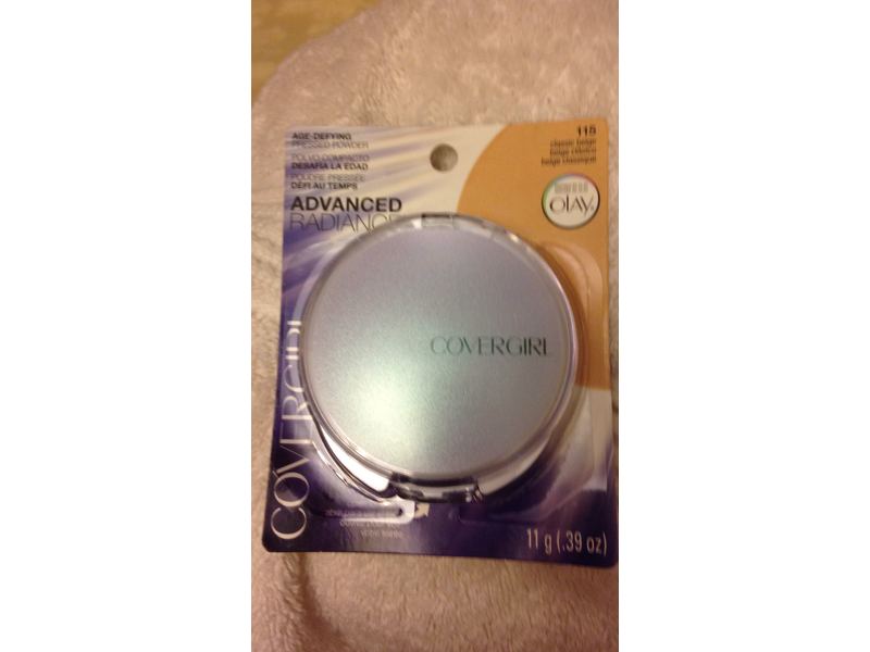 Covergirl Advanced Radiance Pressed Powder, Classic Beige 118
