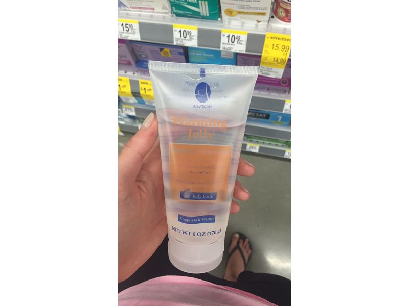 Allation Warming Jelly, Personal Lubricant, 6 oz Ingredients and Reviews
