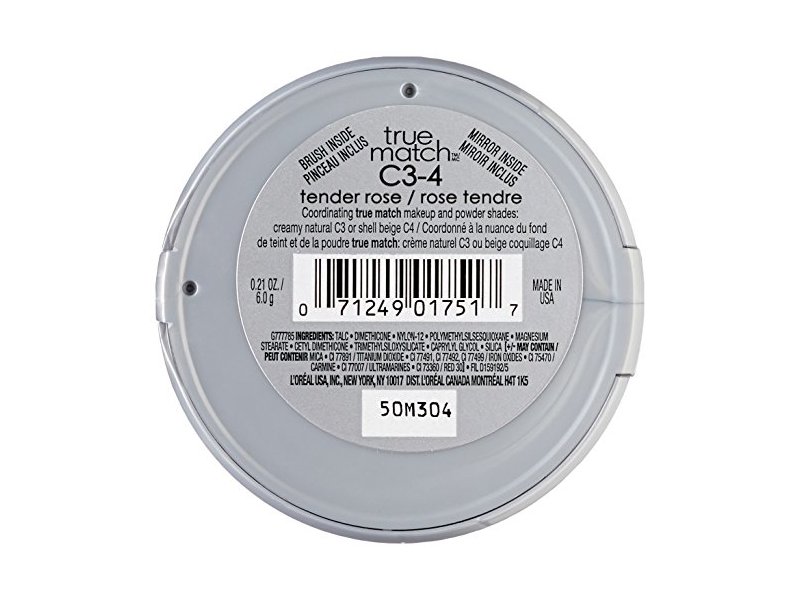 L'Oreal Paris True Match Super-Blendable Blush, Tender Rose, 0.21 Ounces