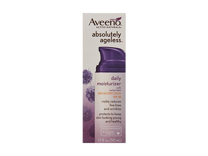 Aveeno Absolutely Ageless Daily Moisturizer, SPF 30, 1.7 fl oz