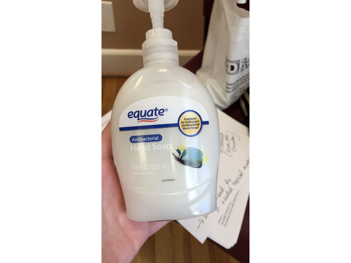 Equate Liquid Hand Soap, Antibacterial, 7.5 ml Ingredients and Reviews