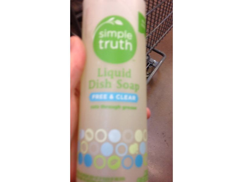 Simple Truth Organic Liquid Dish Soap, Free & Clear