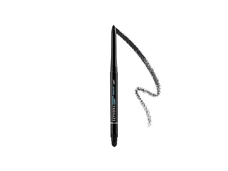 Sephora Retractable Waterproof Eyeliner Black Ingredients and Reviews