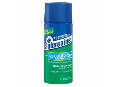 Solarcaine Cool Aloe Burn Relief, 6oz