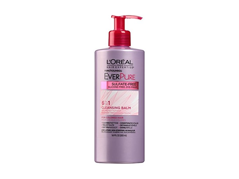 L'Oreal Paris Ever Pure 6 In 1 Cleansing Balm, Rosemary Mint, 16.9 fl oz/500 mL