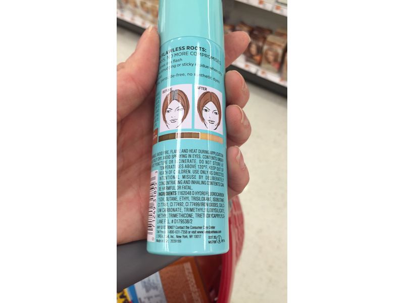 L'Oreal Paris Root Cover Up, Light to Medium Brown, 2 oz
