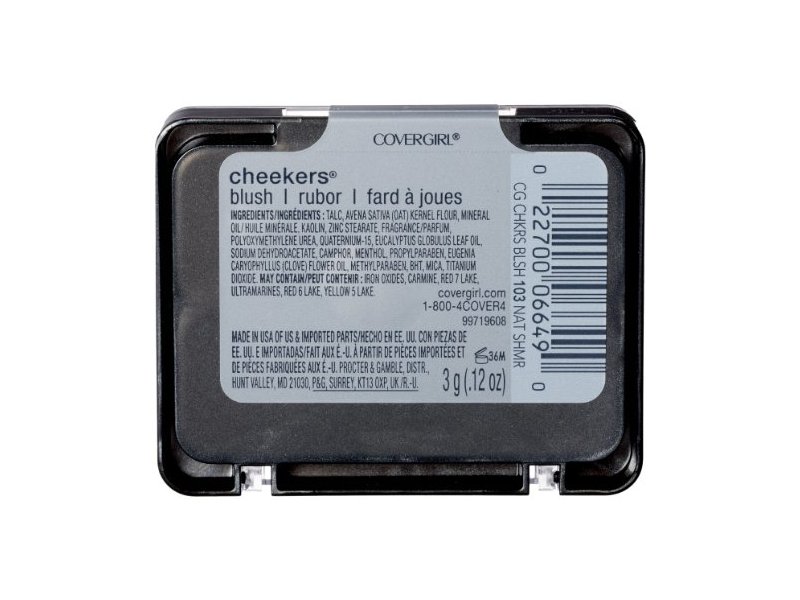CoverGirl Cheekers Blush, Natural Shimmer 103, 0.12 oz