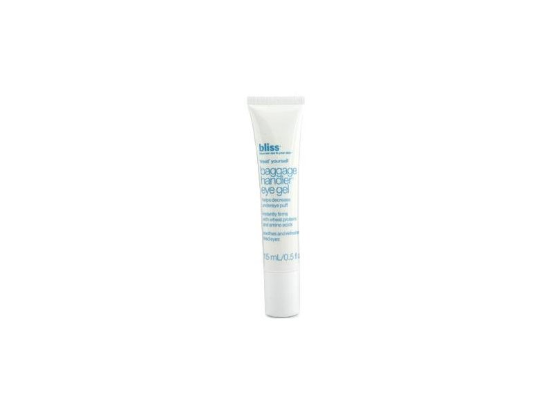 Bliss Baggage Handler Eye Gel, 0.5 fl. oz. Ingredients and Reviews