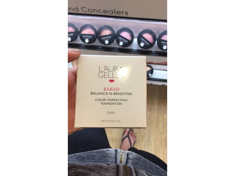 Laura Geller Baked Balance-N-Brighten Color Correcting Foundation, Deep