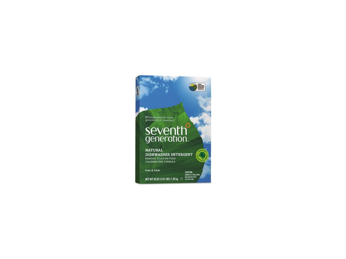 Seventh Generation Natural Dishwasher Detergent, Free & Clear, 45 oz