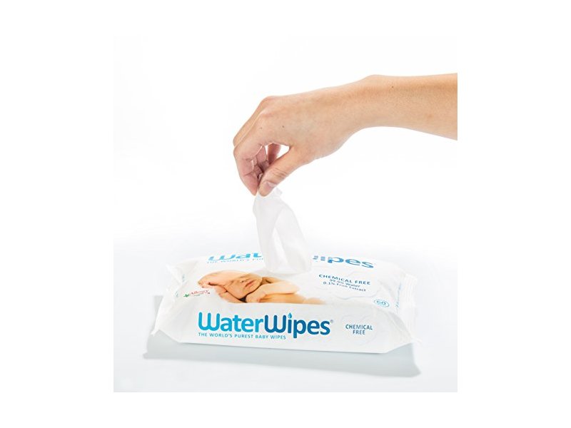 WaterWipes Baby Wipes, 60 Count (9 Packs - 540 Wipes)