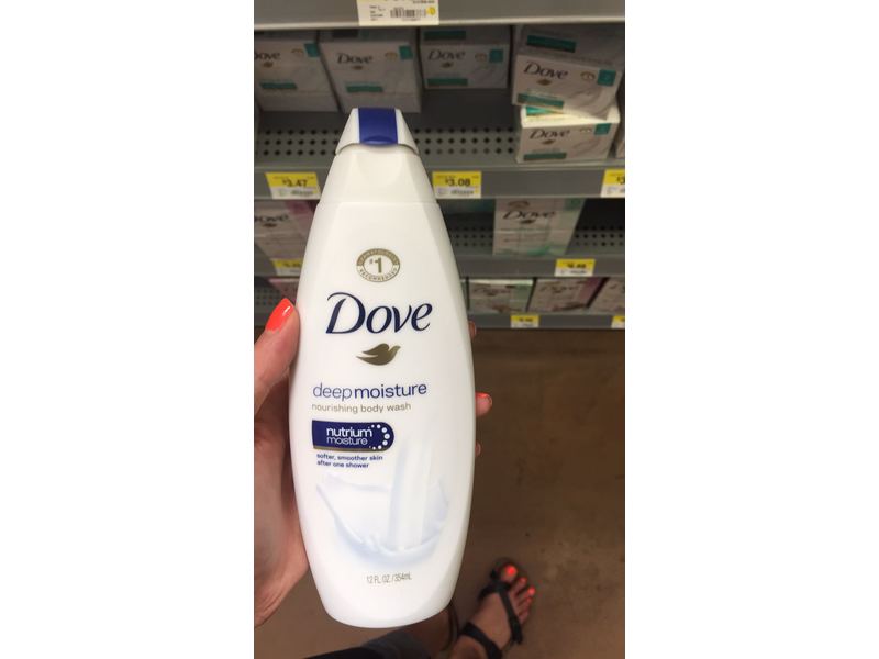 Dove Deep Moisture Nourishing Body Wash, 12 fl oz/354 mL