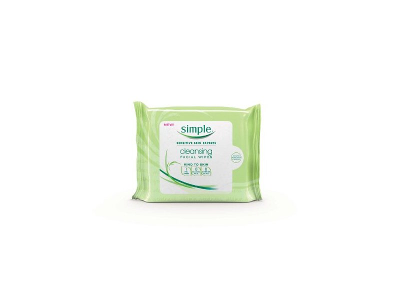 Simple® Cleansing Facial Wipes, 25 count Ingredients and Reviews