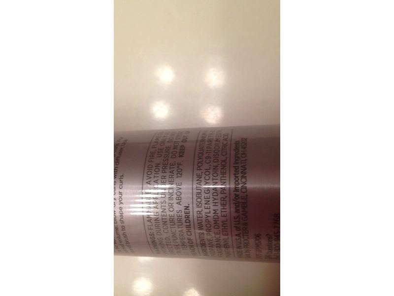 Pantene Pro-V Curl Defining Hair Mousse #4, 6.6 Oz