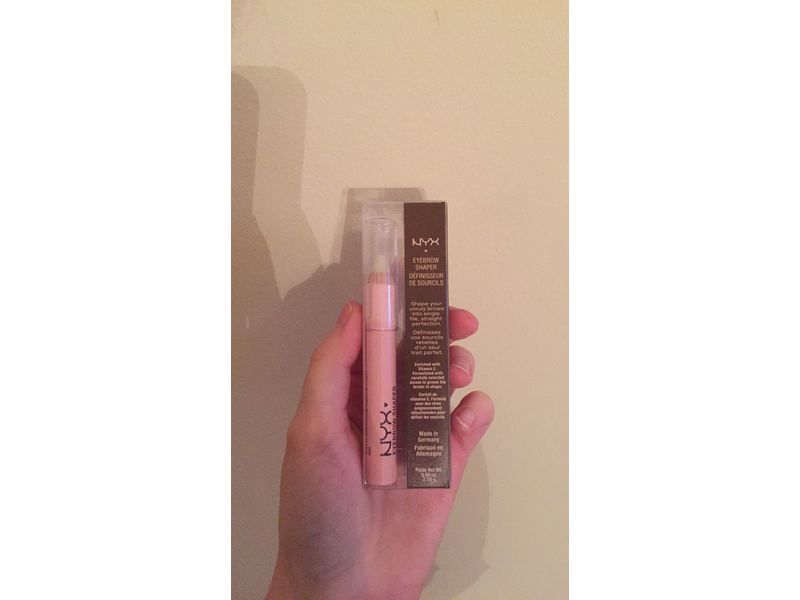 NYX Professional Makeup Eye Brow Shaper, Wax, 0.09