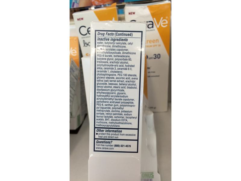CeraVe Sunscreen Body Lotion, SPF 50