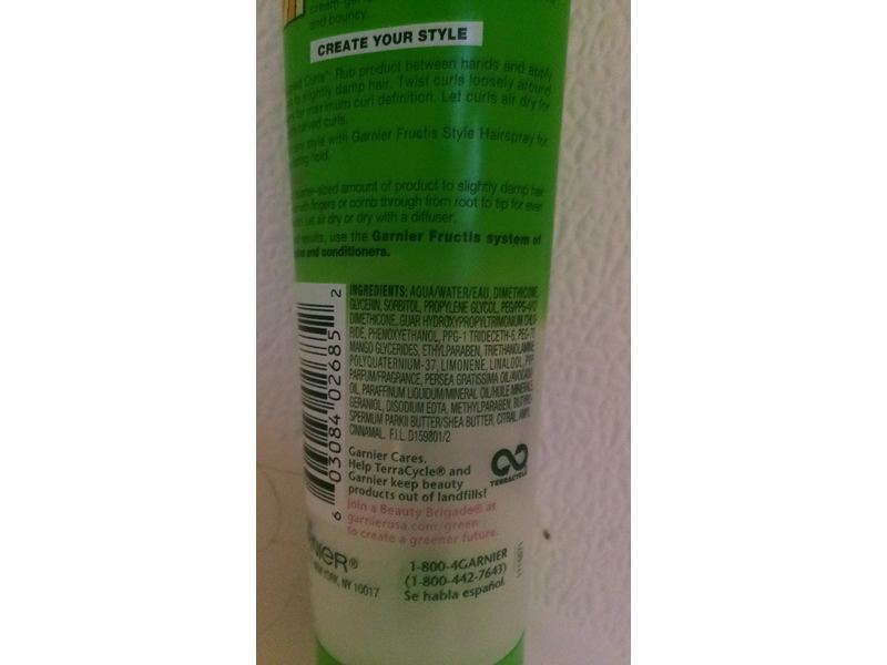 Garnier Fructis Curl Sculpting Cream-Gel