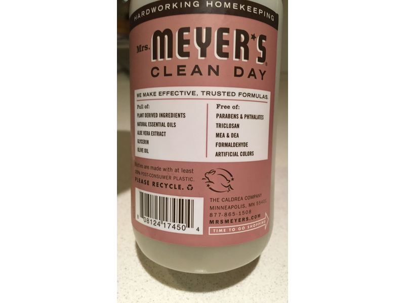 Mrs. Meyer's Clean Day Hand Soap, Rosemary, 12.5 fl oz/370 mL