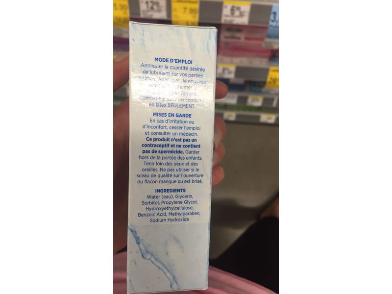 K-Y Liquid Personal Water Based Lubricant, 2.5 Ounce (Pack of 2) Ingredients  and Reviews