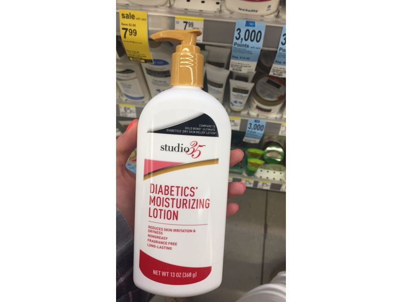 Studio 35 Beauty Diabetics Moisturizing Lotion Ingredients and Reviews