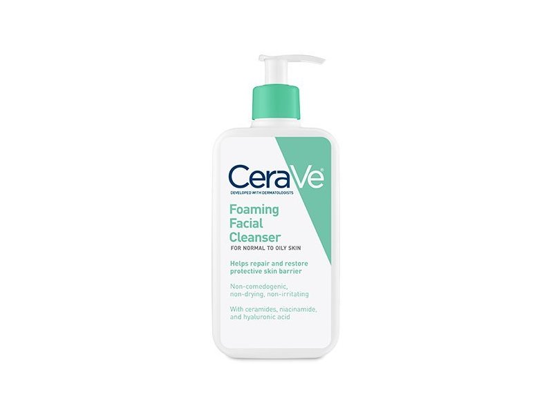 Cerave Foaming Facial Cleanser 12 Oz (Pack of 2)