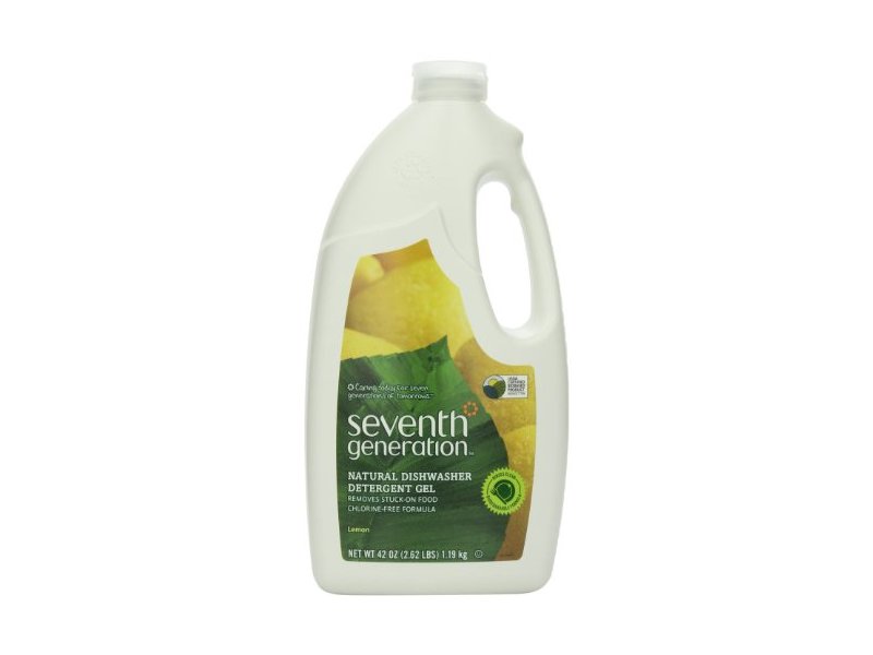Seventh Generation Automatic Dishwasher Gel, Lemon Scent, 42 fl oz (Pack of 6) Ingredients and