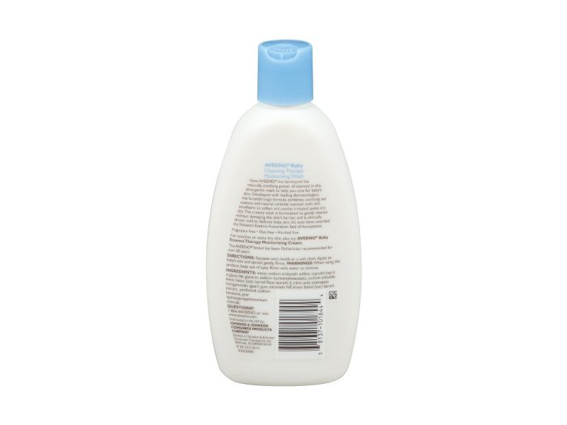 Aveeno Baby Cleansing Therapy Moisturizing Wash, 8 fl oz (236 mL)