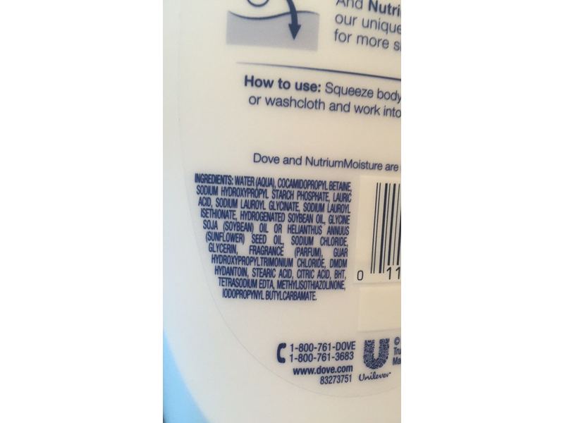 Dove Deep Moisture Nourishing Body Wash, 24 Ounce