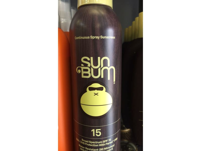 Sun Bum Continuous Spray Sunscreen SPF 15, 6 fl oz