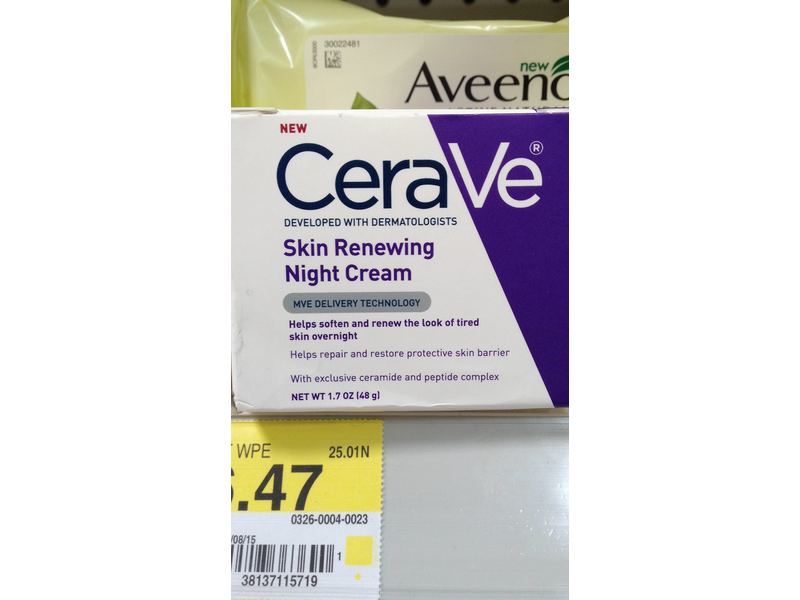 CeraVe Skin Renewing Night Cream, 1.7 oz