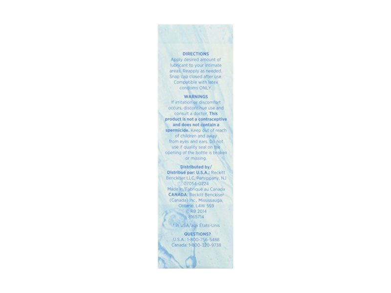 ky liquid personal lubricant ingredients K-Y® Jelly Personal Lubricant