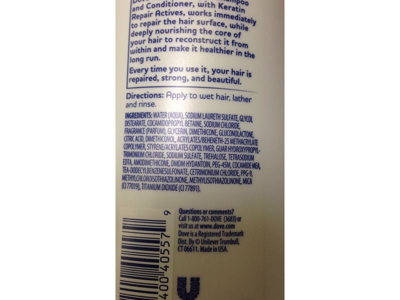 Dove Damage Therapy Intensive Repair Shampoo - 25.4 oz