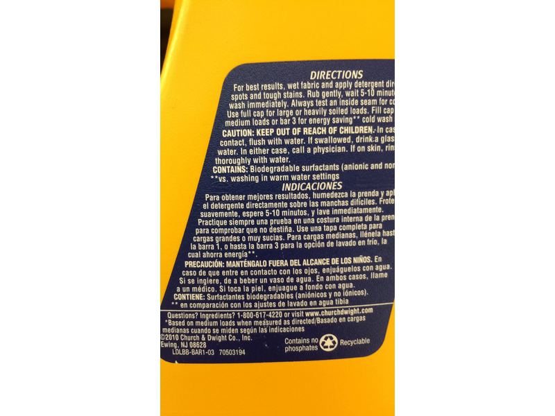 Arm & Hammer Sensitive Skin Laundry Detergent, 150 fl oz