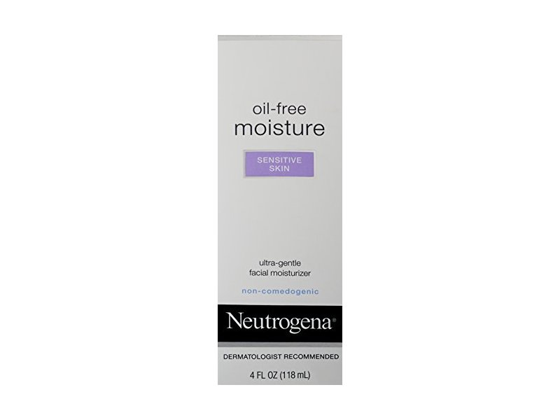Neutrogena Oil-Free Sensitive Skin Facial Moisturizer, 4 fl oz