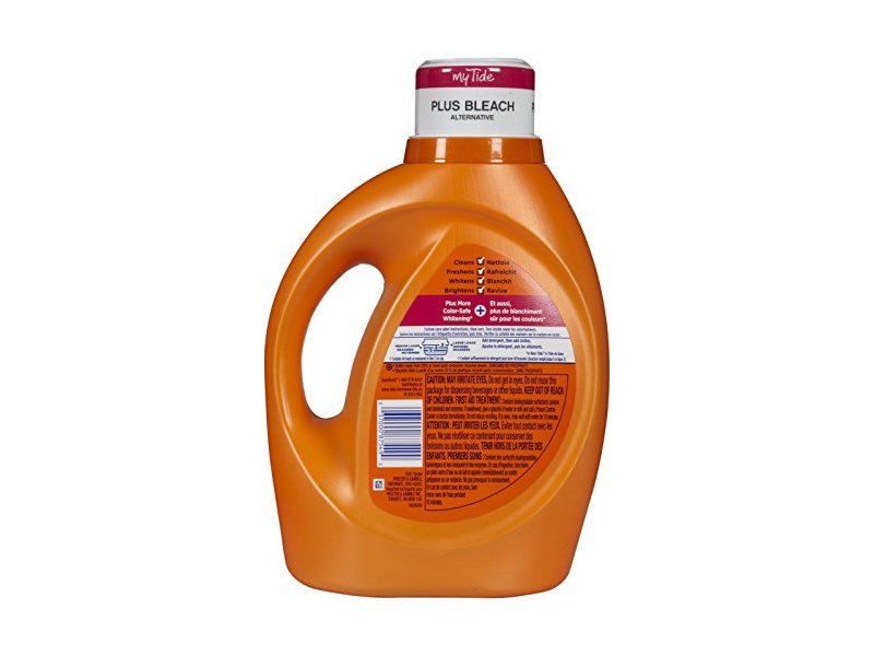 Tide Plus Bleach Alternative Liquid Laundry Detergent, Original, 92 fl oz